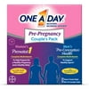 One A Day Pre-Pregnancy Multivitamin, Prenatal Vitamins, 30+30 Count