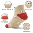 thumbnail image 4 of Toddler Non Slip Socks 12 Pairs Ankle Socks with Grippers Kids Boys Socks for 1-7 Years(03 Animals,3-5T), 4 of 5