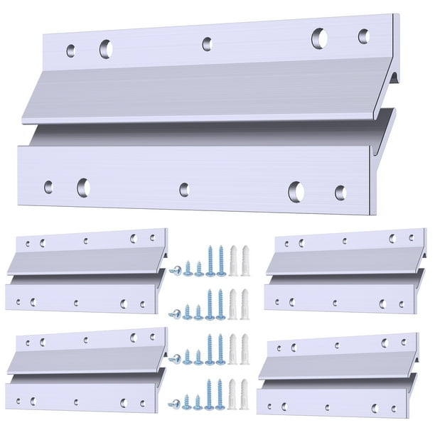 French Cleat Hanger 6 Inch 4 Pack Picture, Mirror, Whiteboard