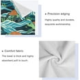 thumbnail image 4 of Ocean Turtle Bath Towels Absorbent Bath Towels Set Soft Towel Set for Home Hotel Decor Gym Swim, 3 Piece Wash cloth, 4 of 7