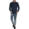 thumbnail image 3 of Men's Casual Shirt INDIGO PRINT, 3 of 3