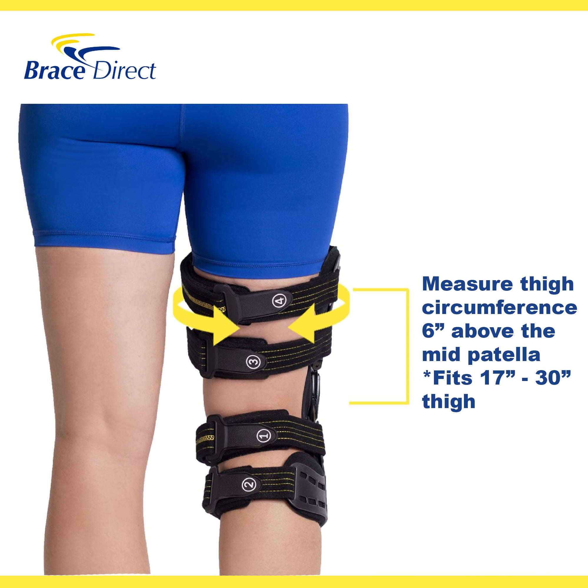 Brace Align KOAlign II OA Knee Brace L1843/L1851 – Unloader Support for Osteoarthritis Pain Relief and Mobility