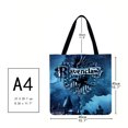 thumbnail image 3 of Bolso De Compras De Hombro Con Estampado De Dibujos Animados De Película, Bolso De Mano Grande Informal J Likrtyny Arte Deco, 3 of 5