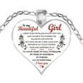 thumbnail image 2 of Electroplating Love Alloy Pendant Sweater Chain Mother To Daughter, 2 of 9