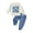 Blue, variant on Baby Boy Girl Baptism Outfits 6 12 18 24M 3T Straight Outta Holy Water Sweatshirt Shirt Pants Set Toddler Fall Christening Clothes(Pink,6-12 Months)