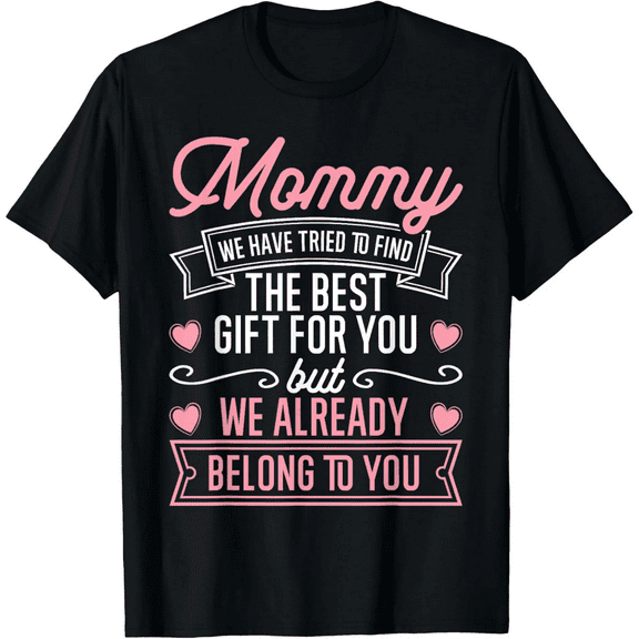 Mothers Day Shirt for Mom from Daughter Son Best Mom T-Shirt