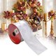 thumbnail image 1 of Cinta de regalo de Navidad 2023, cinta para envolver regalos, decoración navideña, Artesanías hechas a mano decorativas, 9,1 M de longitud, decoración Estilo C Macarena Cinta de embalaje, 1 of 8