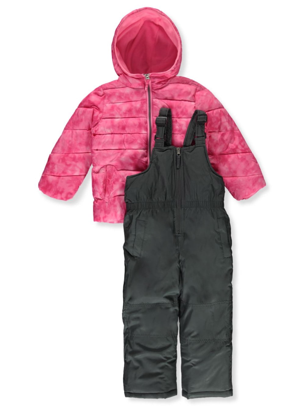 Pink Platinum Girls' 2-Piece Cloud Snowsuit Set - pink, 4 (Little Girls ...