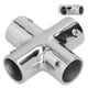 thumbnail image 4 of 4 Way Cross Boat Hand Rail Fitting 316 Stainless Steel Heavy Duty Tube Pipe Connector, 4 of 5