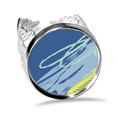 thumbnail image 1 of Peaceful s Art Pattern Ring Adjustable Love Wedding Engagement, 1 of 3