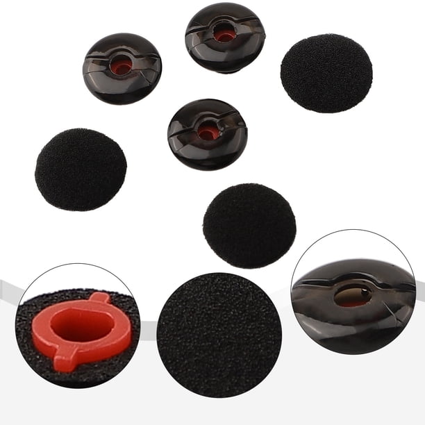 Tapones para los oídos para Plantronics Tapones para los oídos de espuma de silicona de repuesto Pro/Pro Hd Eartips V5200