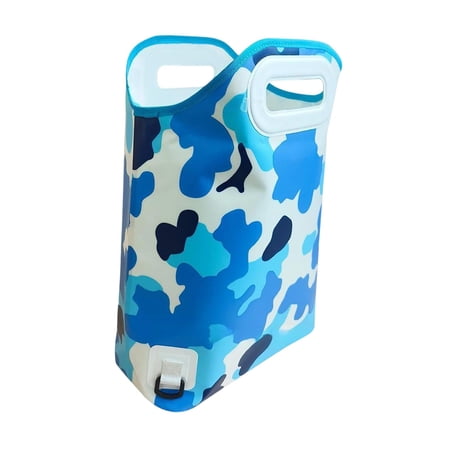 Wswqop Fishing Tackle Bag Multifunctional Foldable Portable Lightweight Waterproof Wear