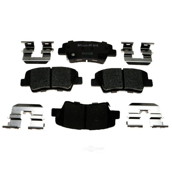 Raybestos MGD1313CH, Ceramic Brake Pad Set, Rear Brake, Fit for 2013-2010 Kia Soul Model