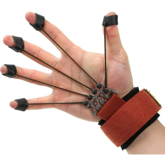Finger Flexion And Extension Trainer Silicone Stretcher Exercise Puller Grip Grip Ball Rehabilitation Training Equipment 60lbs