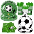 thumbnail image 1 of Set de Suministros para Fiesta de Fútbol Tonyta de 168 Piezas, 1 of 7