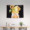 thumbnail image 2 of Kdxio Sunflower Gnomes 3 Wall Hanging Tapestries Banner For Bedroom College Dorm Home Living Room Party Decor 29X37 In, 2 of 8