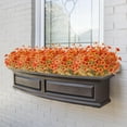 thumbnail image 2 of Artificial Outdoor Flowers,8 Bundles UV Resistant Fake Flowers,Outdoor Artificial Plastic Faux Flowers Greenery Plants for Outdoor Garden Porch Window Box Decoration(Rose Red), 2 of 5