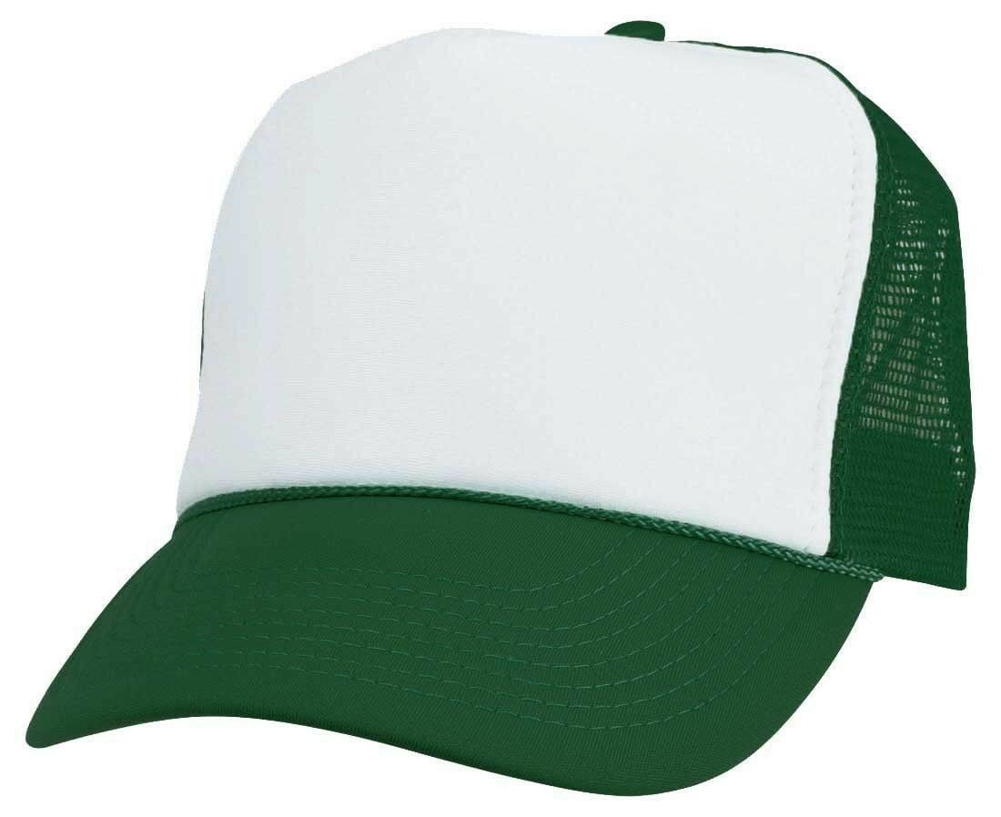 2 Pack Impecgear Trucker Hat Baseball Cap Mesh Cap Retro Caps Blank Plain Hat Fat Bill Caps For Kids Youth Adult Walmart Com