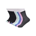 thumbnail image 3 of No Boundaries Women's Graphic Shortie Crew Socks, 10-Pack, Shoe Size 4-10, 3 of 5