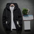 thumbnail image 2 of ORUYROP Sweat à Capuche Zippé pour Hommes, Mode Automne/hiver 2023, Veste Décontractée à Manches Longues, 2 of 5