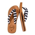 thumbnail image 2 of Arch Support Flip Flops for Women, Orthotic Thong Sandals with Yoga Mat Cushion and Contoured Midsole, Slip On Summer Beach Walking Sandals, Lightweight Indoor Outdoor Brown 39, 2 of 6