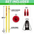 thumbnail image 2 of GoSports Flying Disc Bottle Drop Tipsy Toss Game Set Yard Game and Carrying Case, 2 of 6