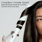 T3 SinglePass Curl X 1.25 Extra-Long Barrel Curling Iron with 9 Heat Settings and Ceramic Barrel for Fast Styling and Lasting Results on All Hair Types