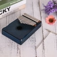 thumbnail image 4 of Kalimba 17-Key Portable Kalimba Mbira Thumb Piano Mahogany Instrumento musical de madera maciza regalo para amantes de la música Beginner Students Abody Kalimba, 4 of 6