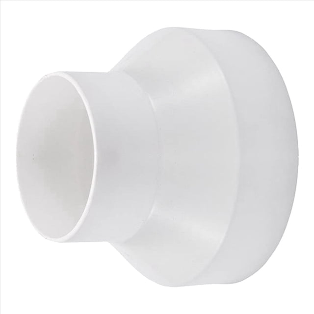 5X Ventilation Pipe Reducer Adapter Pipe Air Duct Adapter Pipe Connector for Inline Ventilation System(200-150mm)