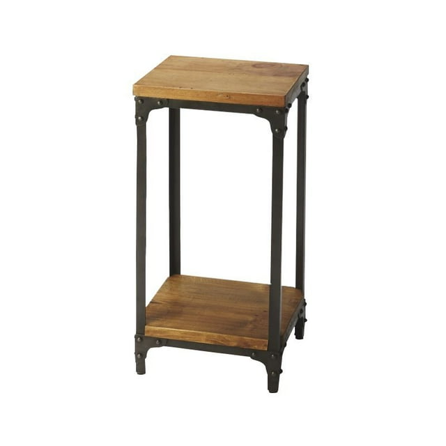 Butler Specialty Industrial Chic Accent Table in Multi-Color