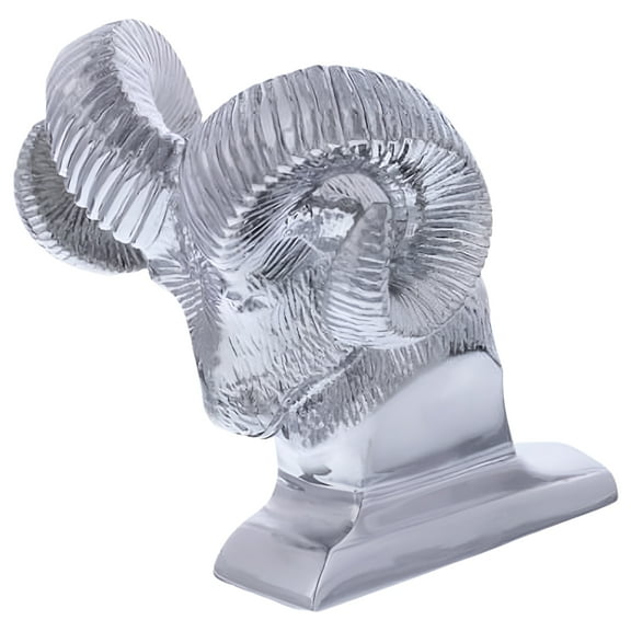 United Pacific Die Cast Bighorn Hood Ornament Automotive Specialty Parts, Chrome