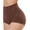 Brown, variant on Tummy Control Shapewear Panties for Women-High Waisted Body Shaper Underwear Seamless Shapewear Panty Girdle