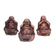thumbnail image 3 of Estatua de Buda, 3 piezas, estatua de Buda, vela, candelabro de Buda, decoración del hogar, elaborada con cuidado, 3 of 12