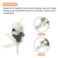 thumbnail image 5 of Uxcell 6 Pcs Groom Boutonnieres Lily Boutonnieres Pins for Men Wedding Ceremony Anniversary Party Lavender, 5 of 5
