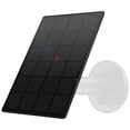 thumbnail image 1 of Panel solar para cámara exterior con batería recargable, con micrófono USB+tipo C, cable de carga de 3M, 5V 4W, 1 of 5