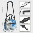 thumbnail image 2 of Naloa Cute Cloud Bichon Frise Print Lunch Bag for Women & Men Insulated Lunch Box or Cooler Lunch Tote Bags for Work, Travel, Outdoor, 2 of 5