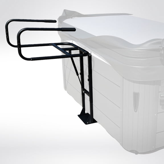 Puri Tech Cradle Hot Tub Spa Cover Lift - Black