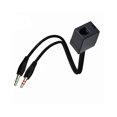 thumbnail image 1 of Methold Adaptador de cable para auriculares Dual 3.5mm Hembra a macho Línea de conversión Convertidor de auriculares Estudio Oficina Teléfono y Comunicación, 1 of 6