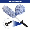 thumbnail image 2 of 17" Car Wheel Cleaning Brush - Rims Tire Seat Engine Wash Detailing Tool with 43cm Length & Gasket - for Auto Detailing Enthusiasts, 2 of 7