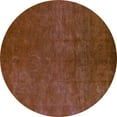 thumbnail image 1 of Ahgly Company Indoor Round Oriental Turquoise Blue Industrial Area Rugs, 5' Round, 1 of 4