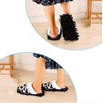 thumbnail image 3 of nipocaio Cow Pattern Microfiber Mop Slippers Shoes Detachable House Floor Dust Cleaning Tool (42—44), 3 of 5
