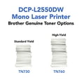thumbnail image 2 of Brother DCP MONO LASER 3-IN-1 Brother DCPL2550DWBROTHER, 2 of 5