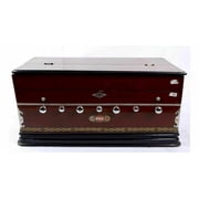 Professional BINA 7 Stopper 3 Multifold Bellow 39 Keys Double Reeds Harmonium