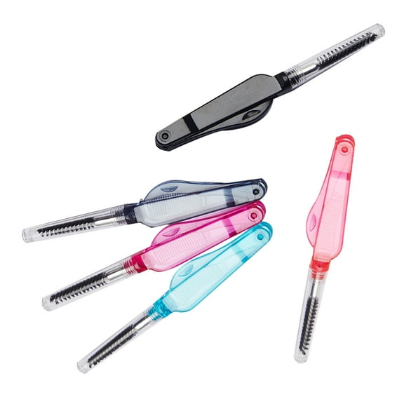 HONITANO Eyebrow Brushes Nylon 10Pcs 5.7X1In Small Eyelash Styling Tool