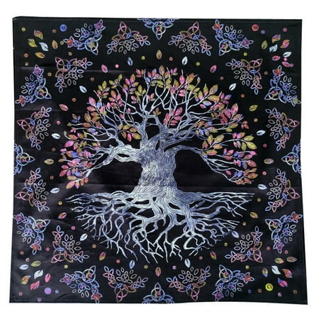 

Square Shape Pendulum Divination Altar Tablecloth Board Game Tarot Pad Rune Table Cloth Astrology Oracles Board Game Mat