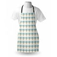 thumbnail image 3 of Ivory and Blue Apron Wicker Basket Design with Spring Season Blooming Flowers, Unisex Kitchen Bib Apron with Adjustable Neck for Cooking Baking Gardening, Pale Blue Ivory and Green, by Ambesonne, 3 of 3