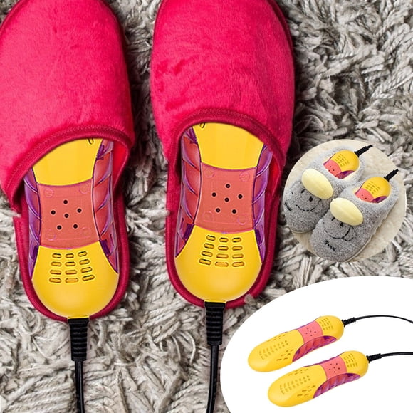 Secadora Secador de zapatos estándar estadounidense, secador doméstico ligero, 1 unidad, para secar calzado, 17 x 5,5 cm, amarillo Rkxzt