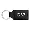 thumbnail image 1 of Infiniti G37 Rectangular Black Leather Key Chain, 1 of 4