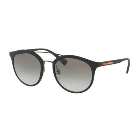 PRADA SPORT Sunglasses PS04RS DG00A7 Black Rubber 54MM