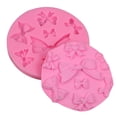 thumbnail image 2 of Silicone Molds Tools Household Baking Accessory Bowknot Pattern Making Accessories Convenient Cake Making Tool Unique Make Accessories for Home Bakery Using, 2 of 9